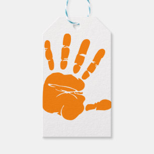 Handdruck Geschenkanhänger