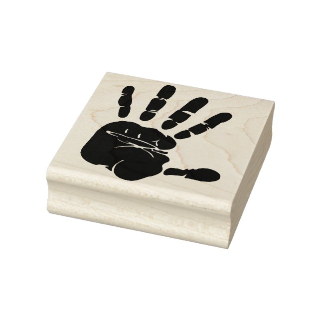 Handdruck Gummistempel (Stempel)