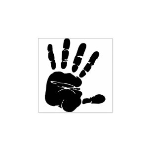 Handdruck Gummistempel
