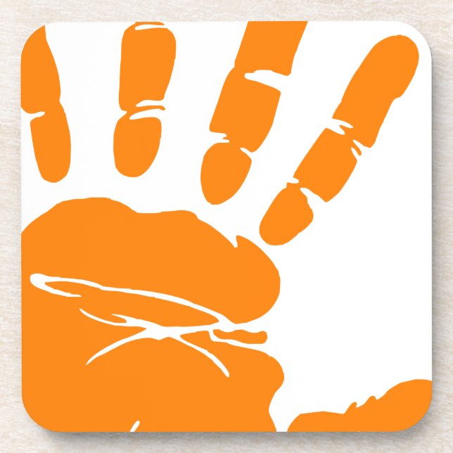 Handdruck Untersetzer (Vorderseite)