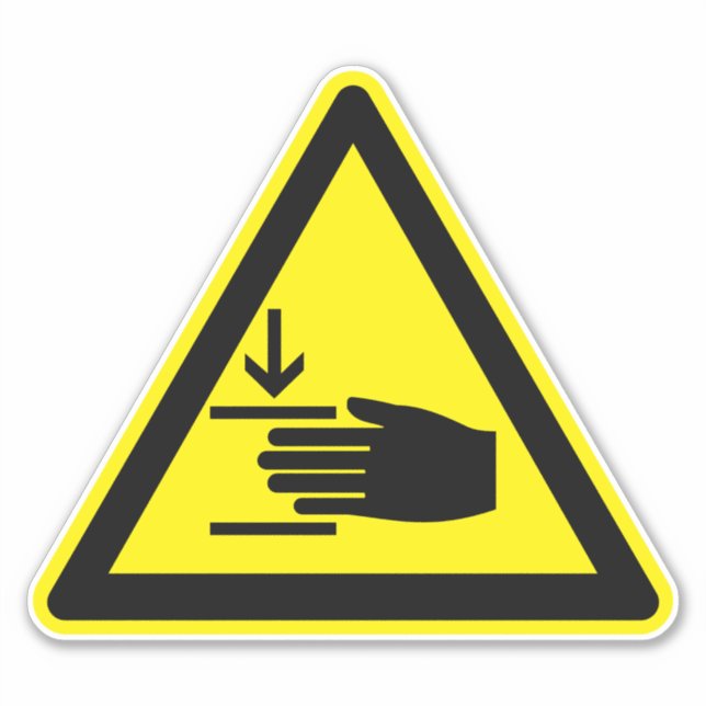 Handdrücke aus dem oberen Etikett (Vorderseite)