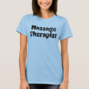 Handdrucke des Massagetherapeuten T-Shirt