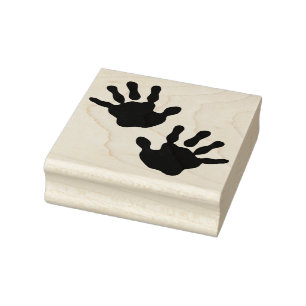 Handdrucke Gummistempel