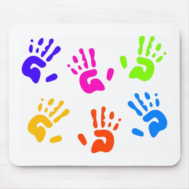 Handdrucke Mousepad (Vorne)