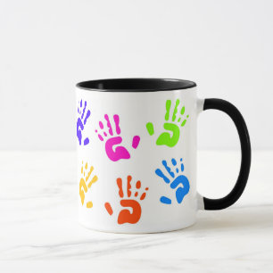 Handdrucke Tasse