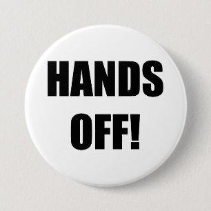 HÄNDE AB! BUTTON