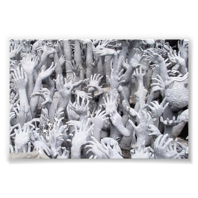 Hände aus der Hölle, Thailand Fotodruck (Vorne)