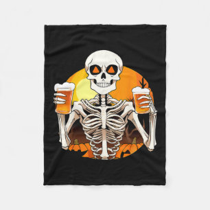 Hände Beer Funny Drinking Halloween Frauen Fleecedecke