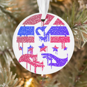 Hände der Einheit Ornament