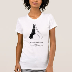Hände, Der innere Frieden in Ich ehrt den inneren  T-Shirt