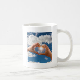 Hände der Liebe Kaffeetasse