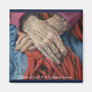 "Hände der Zeit" Magnet