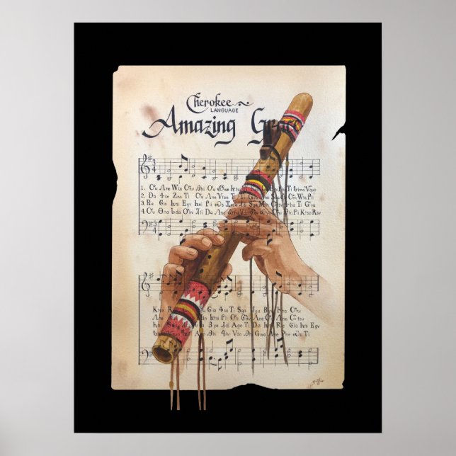 Hände des Musikmachers Poster (Vorne)