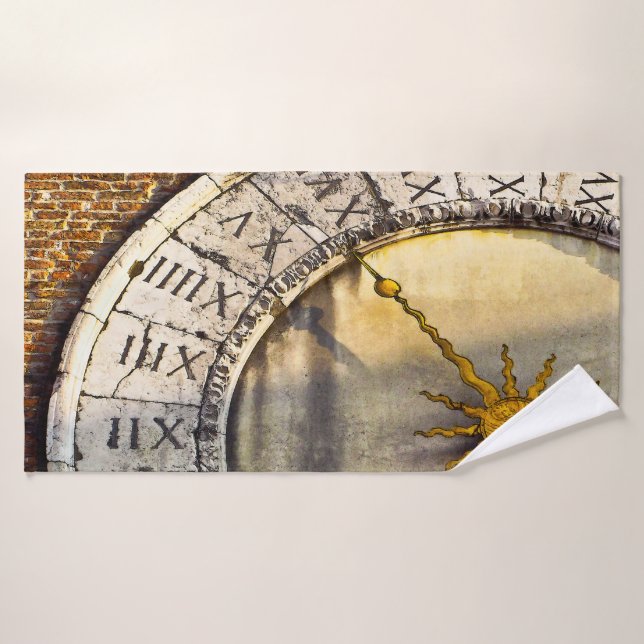 HÄNDE DES TIME-Badetuch-Set Badhandtuch Set (Badehandtuch)