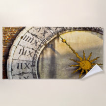 HÄNDE DES TIME-Badetuch-Set