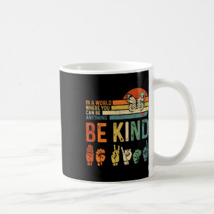 Hände des Weltautismus Sensibilitätstages Zeichen  Kaffeetasse