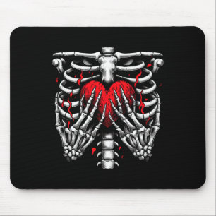 Hände, die das Herz Halloween-Kostüm Frauen-Mädche Mousepad