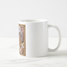 Hände, die die Musik. machen. Machen Sie Glück Kaffeetasse