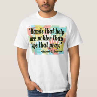 "Hände, die helfen… " T-Shirt