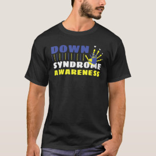 Hände Extra Chromosom 21 World Down Syndrome Awar T-Shirt