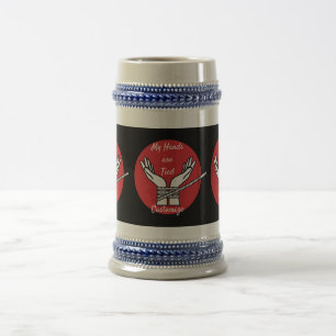 Hände getickt Thunder_Cove Bierglas