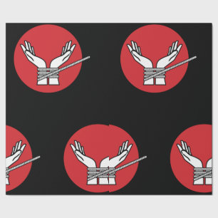 Hände getickt Thunder_Cove  Geschenkpapier