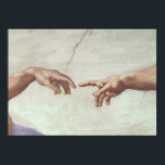 Hände Gottes und Adams Poster<br><div class="desc">Hände Gottes und Adams,  Detail aus der Schöpfung Adams,  aus der Sixtinischen Decke,  1511 | von Michelangelo Buonarroti | Lage der Kunst: Vatikanische Museen und Galerien,  Vatikanstadt,  Italien | Italienischer Künstler | Image Collection number: BAL143446</div>