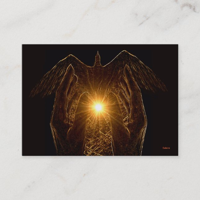 Hände heilen visitenkarte (Vorderseite)