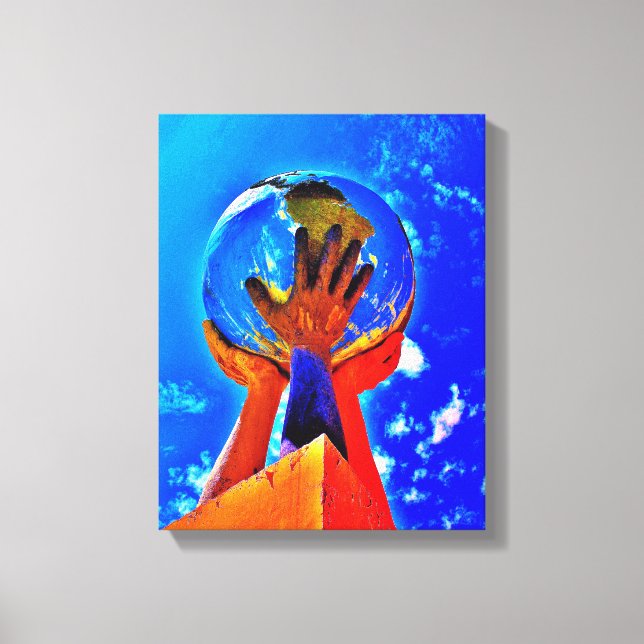 Hände II Leinwanddruck (Vorderseite)