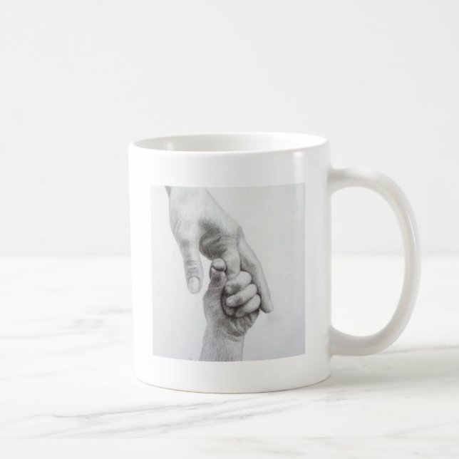 Hände Kaffeetasse (Rechts)