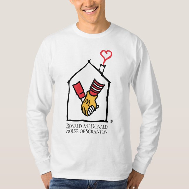 Hände Ronald McDonald T-Shirt (Vorderseite)