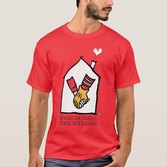 Hände Ronald McDonald T-Shirt (Vorderseite)