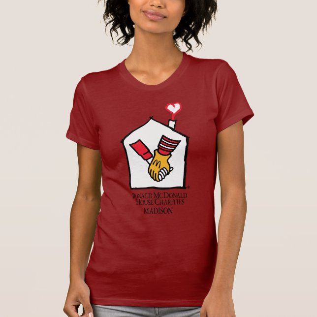 Hände Ronald McDonald T-Shirt (Vorderseite)