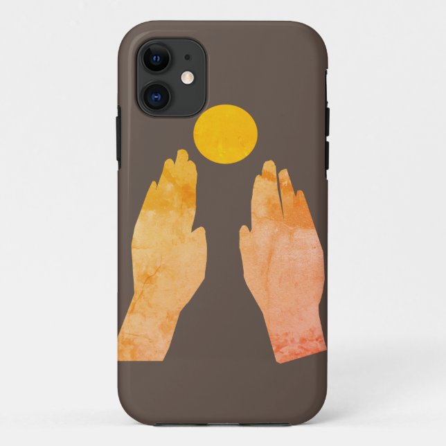 Hände und Sonne Case-Mate iPhone Hülle (Rückseite)