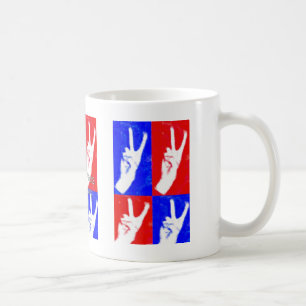 Hände von Frieden-Leihen Ihr Kaffeetasse