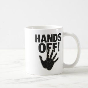 Hände von meinem Land, meine Körperpflege Kaffeetasse