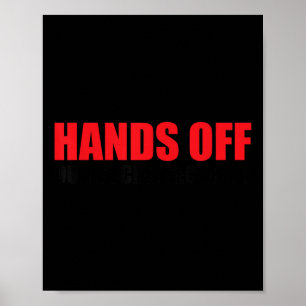 Hände von unserer Sozialversicherung schützen unse Poster