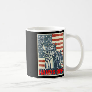 Hände von Widerstand Rette Demokratie und Soziales Kaffeetasse