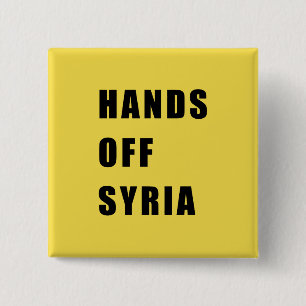 Hände vor Syrien Button