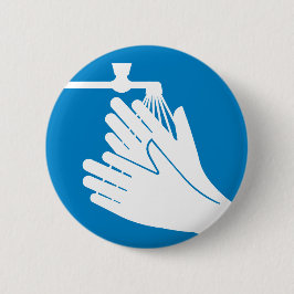 Hände waschen (Gesundheit und Sicherheit) (Hygiene Button