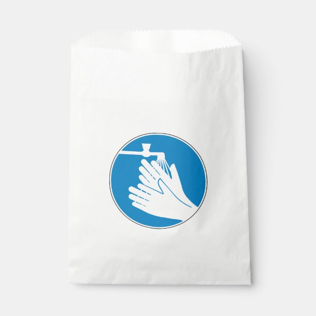 Hände waschen (Gesundheit und Sicherheit) (Hygiene Geschenktütchen (Vorderseite)