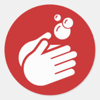 Hände waschen - Koronavirus und Grippe von Hand wa
