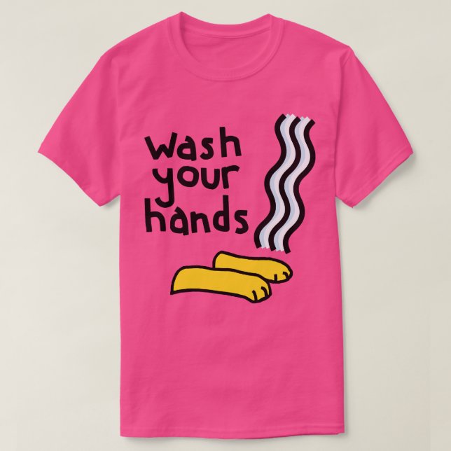 Hände waschen T-Shirt (Design vorne)