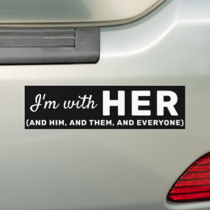 Hände weg ich bin mit ihrem Trans Rights American  Autoaufkleber