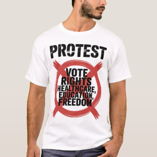Hände weg Protest Abstimmungsrechte Gesundheitsver T-Shirt