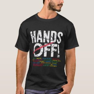 Hände weg Protest Sozialversicherung & Amp; Medica T-Shirt