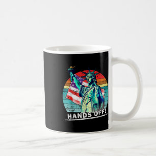 Hände weg Protest Sozialversicherung und Medicare Kaffeetasse
