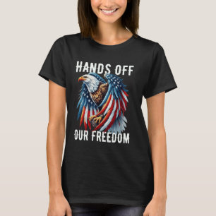 Hände weg von der Freiheitsflagge Protest Resist H T-Shirt