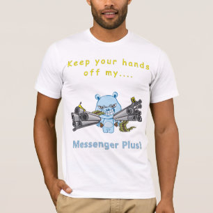 Hände weg von…! (Front/hintere Drucke) T-Shirt