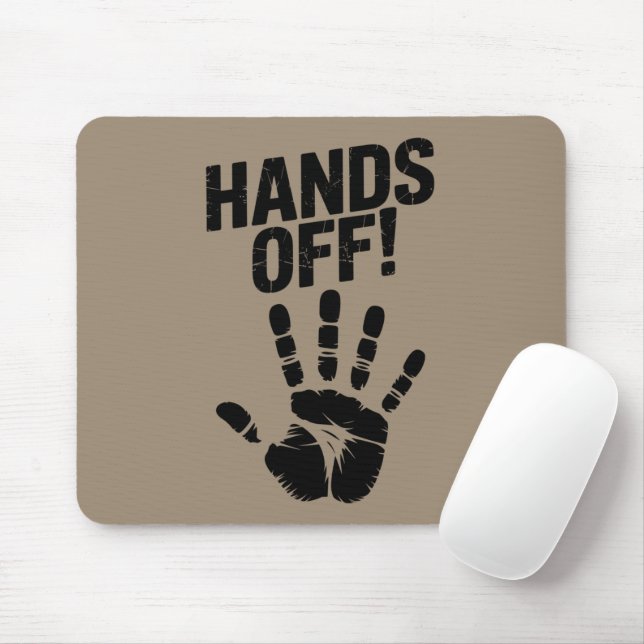 Hände weg von meinem Land mein Körper Medicare Pol Mousepad (Mit Mouse)